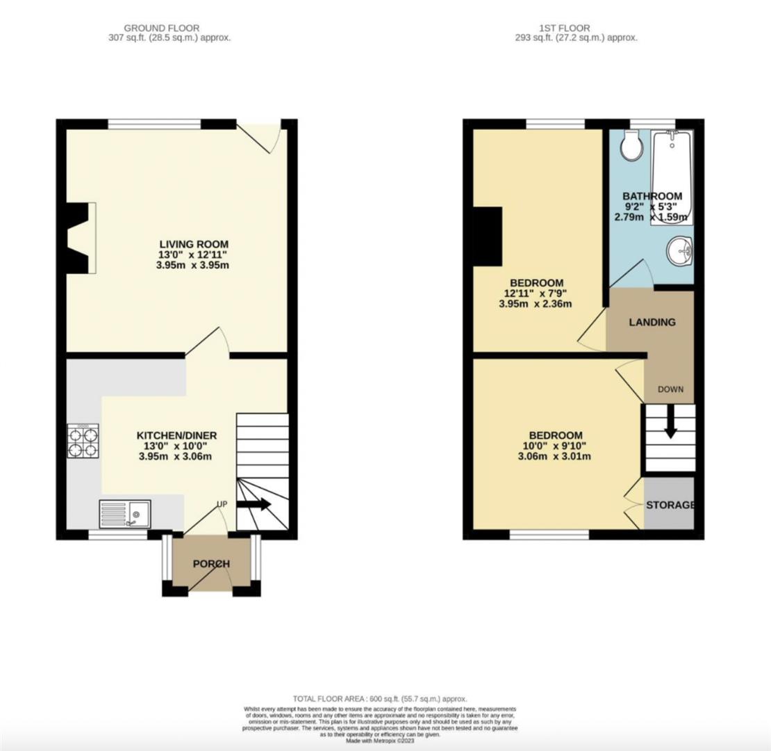 Revill Lane, Woodhouse Floorplan